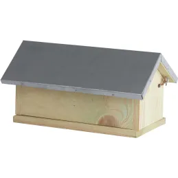 Maisonnette pour bourdons en bois et zinc