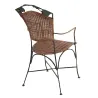 Set 2 fauteuils + 1 banc vigne