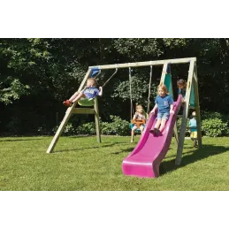 Glissière de toboggan en PEHD reX 230cm