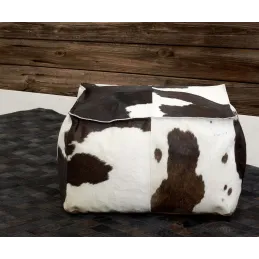 Tapis en peau de vache véritable