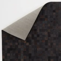 Tapis en peau de vache véritable