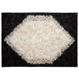 Tapis en peau de vache véritable