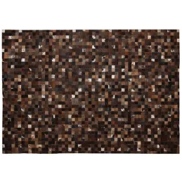 Tapis en peau de vache véritable