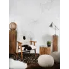 Tapis en peau de vache véritable