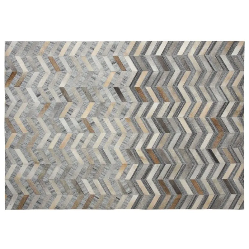 Tapis en peau de vache véritable