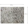 Tapis en peau de vache véritable