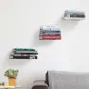 Etagère à livre invisible Conceal
