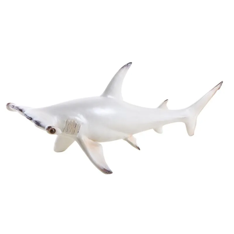 Requin marteau en résine blanc