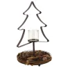 Photophore sapin et pommes de pin