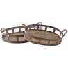 Plateaux ovales "Farm Fresh" (Lot de 2)
