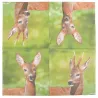 Serviette en papier de soie avec motifs (Lot de 20)