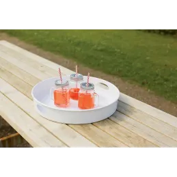 Table barbecue avec plateau amovible