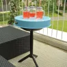 Table barbecue avec plateau amovible