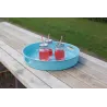 Table barbecue avec plateau amovible