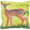Coussin extérieur imperméable daim