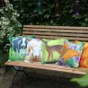 Coussin extérieur imperméable daim