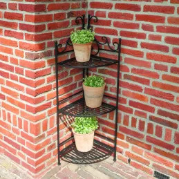 Etagère pliante à plantes Arabesques