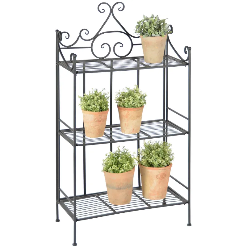 Etagère pliante à plantes Arabesques