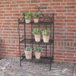 Etagère pliante à plantes Arabesques