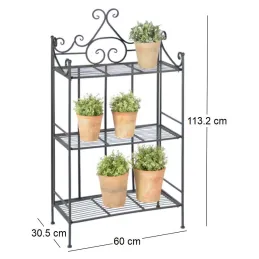 Etagère pliante à plantes Arabesques