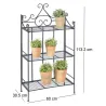 Etagère pliante à plantes Arabesques