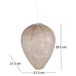 Epouvantail nid de guêpes factice