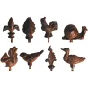 Supports à plantes verticaux (Lot de 8)