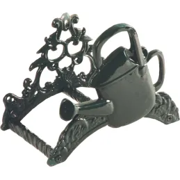 Porte tuyau d'arrosage arrosoir vert