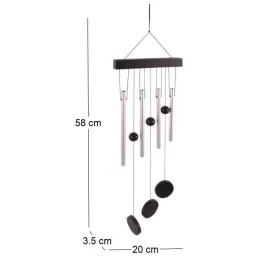 Carillon droit en aluminium
