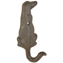 Patère queue d'animal en fonte (Lot de 2)