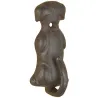 Patère queue d'animal en fonte (Lot de 2)
