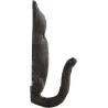 Patère queue d'animal en fonte (Lot de 2)