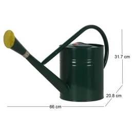Arrosoir en métal vert 7 L