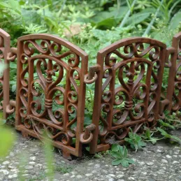 Bordure à assembler en fonte Tradition