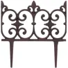 Bordure de jardin en fonte Valentine