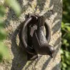 Heurtoir de porte oiseaux en fonte