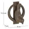 Heurtoir de porte oiseaux en fonte
