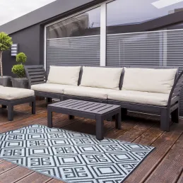 Tapis de jardin reversible