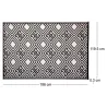 Tapis de jardin reversible
