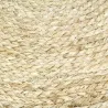 Tapis rond en jute naturel tressé