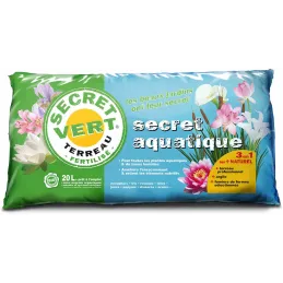 Terreau bio pour plantes aquatiques 20L