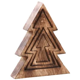 Sapin gigogne en bois (Lot de 4)