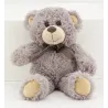 Peluche ours en acrylique gris foncé