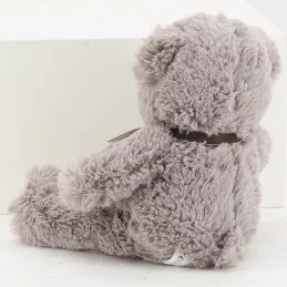 Peluche ours en acrylique gris foncé