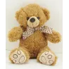 Peluche ours en acrylique brun