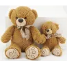 Peluche ours en acrylique brun