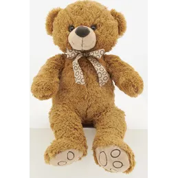 Peluche ours en acrylique brun