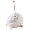 Mouton Shaggy à suspendre en coton blanc