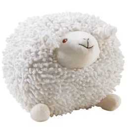 Mouton en coton blanc Shaggy