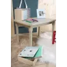 Boite carrée en bois Ours